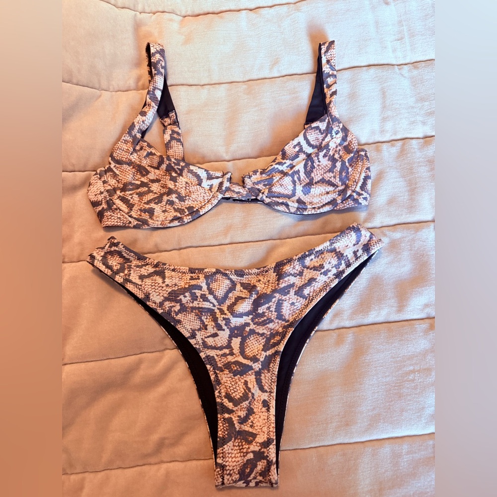 LNA Swim Celine Bikini in Python